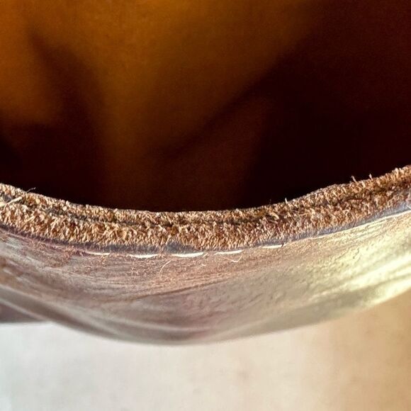 PATRICIA Nash Distressed Leather Tote Benvenuto Chocolate dark chocolate - Picture 7 of 15